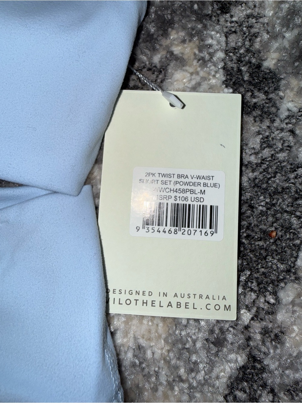 WILO the label powder blue set - Picture 3 of 3